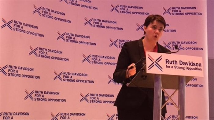 Ruth Davidson unveils reshuffled Scottish Tory shadow cabinet
