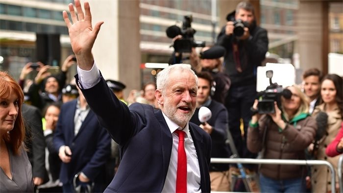 Boost for Jeremy Corbyn as Labour takes eight point poll lead over Tories