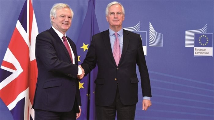 David Davis calls on Brexit negotiatiors to 