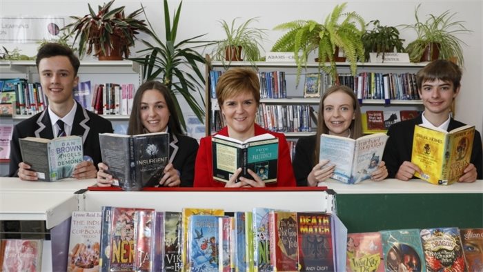 Nicola Sturgeon’s reading challenge expanded to include secondary pupils