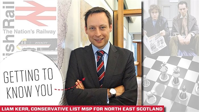 Getting to know you: Liam Kerr MSP