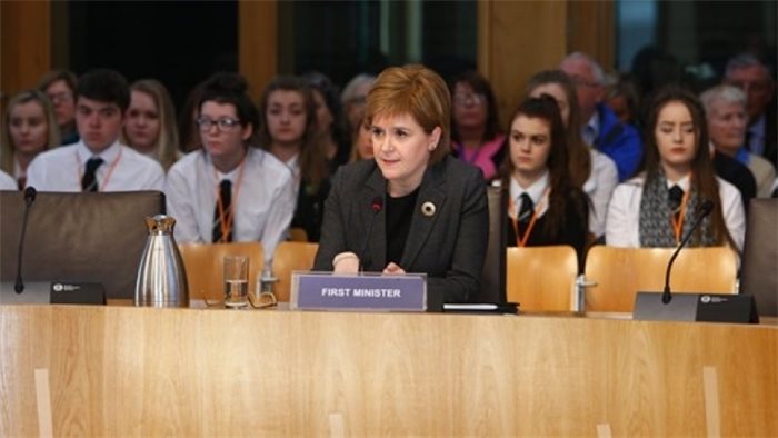 Nicola Sturgeon to be questioned by Scottish Parliament Conveners Group