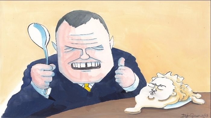 Sketch: MSPs get lost in the dessert