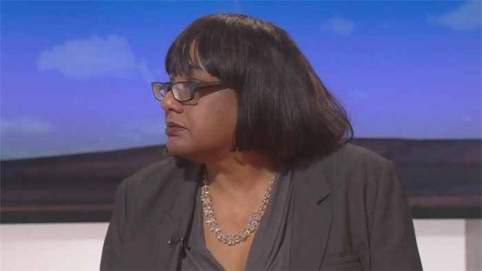 Diane Abbott: immigration numbers could remain much the same after Brexit