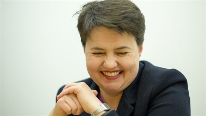 Ruth Davidson on the platform from which the Scottish Conservatives can win