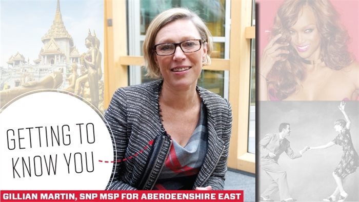 Getting to know you: Gillian Martin MSP