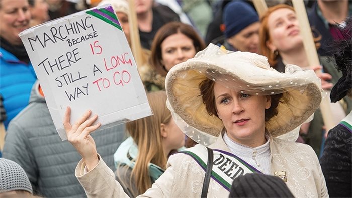 Women and equality: in light of recent events, the Suffragette motto ‘deeds not words’ is highly relevant