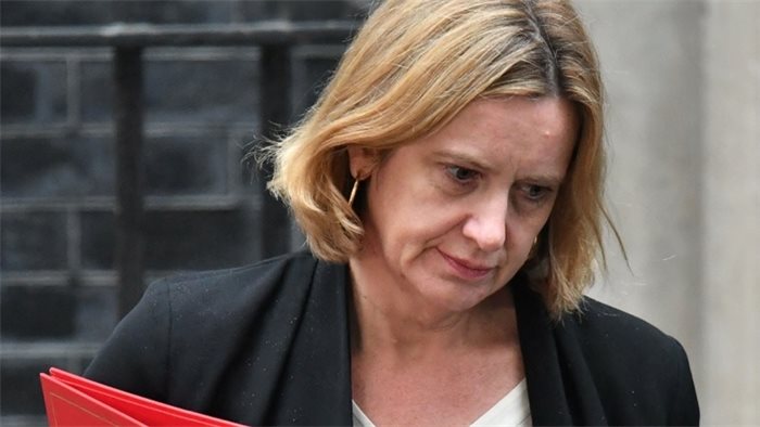 Amber Rudd resigns as Home Secretary