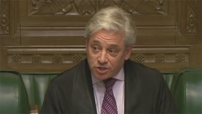 Lords speaker suggests Bercow should face probe over bullying claims