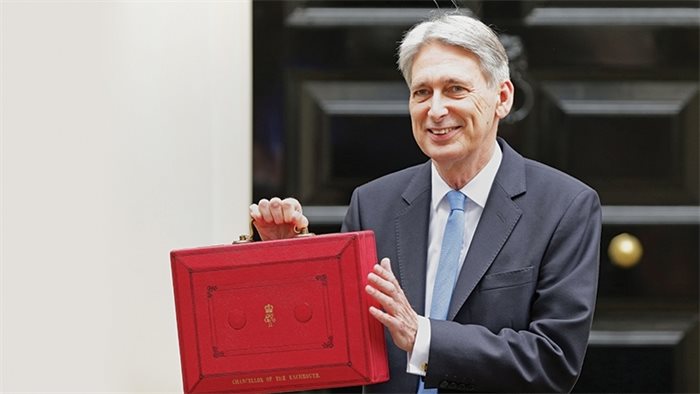 The SNP accuses Philip Hammond of “walking blindfolded into his Brexit budget”