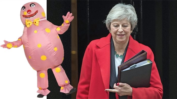Mr Blobby and the game of Brexit deal or no deal