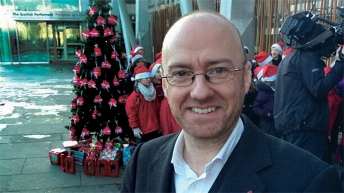 Politicians at Christmas: Patrick Harvie