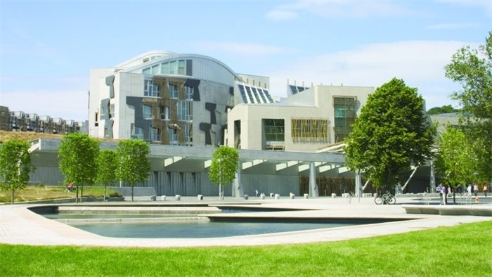 Climate activists occupy Scottish Parliament
