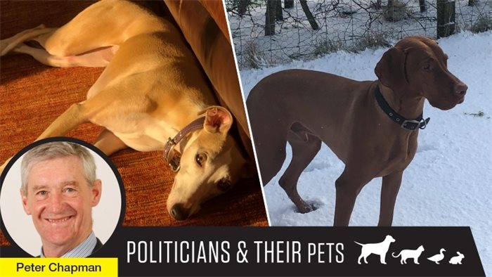 Politicians and their pets: Peter Chapman