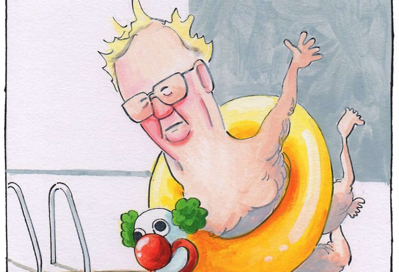 Sketch: Jackson Carlaw makes a splash