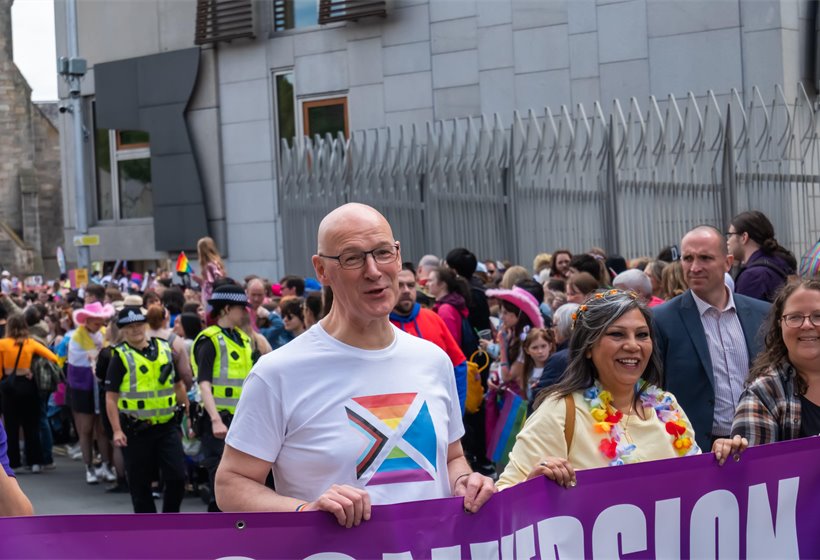 John Swinney is allowing the trans prisoners row to become an election issue