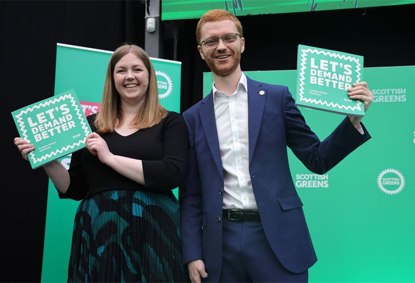 Big tax, big spend – but the Scottish Greens have set out their stall for coalition talks