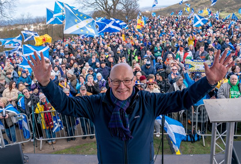 Scottish politics will remain stuck in a rut until the constitutional question is resolved