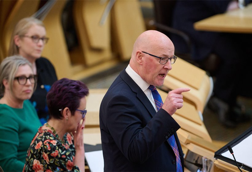 John Swinney accuses Reform of ‘inciting racial hatred’