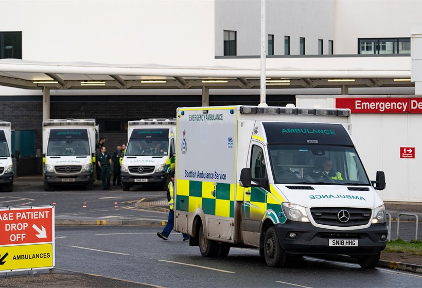 Scottish A&E in ‘permanent crisis’ as thousands wait 12 hours or more