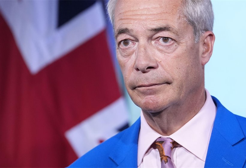 Farage to resign as MP for Clacton as he rails against the media in televised speech