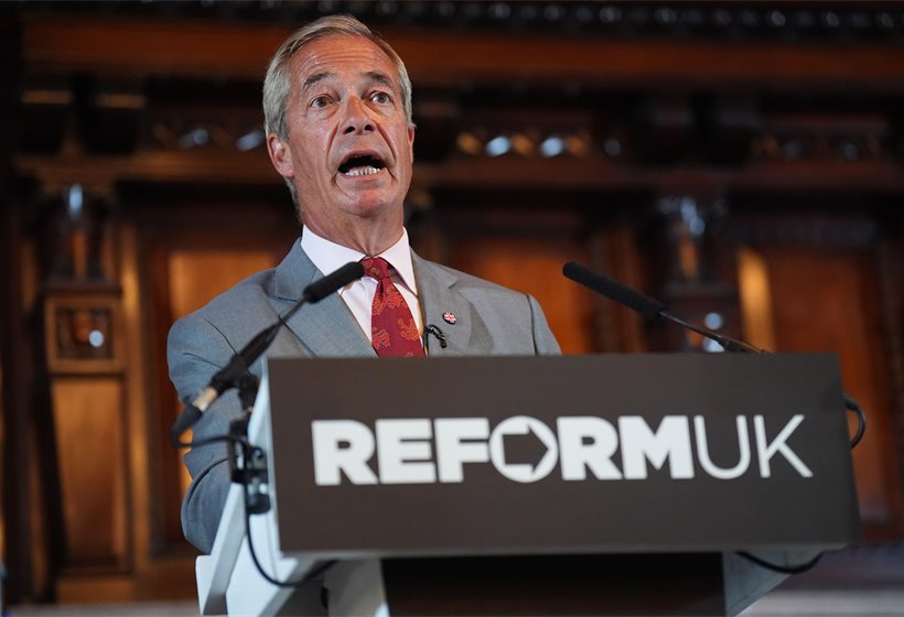 Farage wins Clacton by-election in vote boycotted by main parties