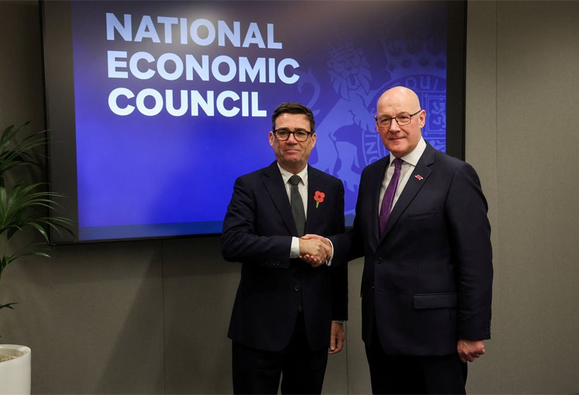 Andy Burnham and John Swinney hail ‘constructive’ talks about devolution
