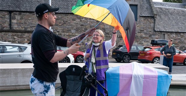 For Women Scotland umbrella charge a 'threat' to free speech