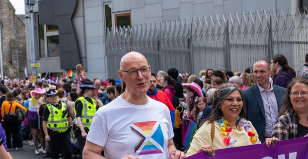 John Swinney is allowing the trans prisoners row to become an election issue