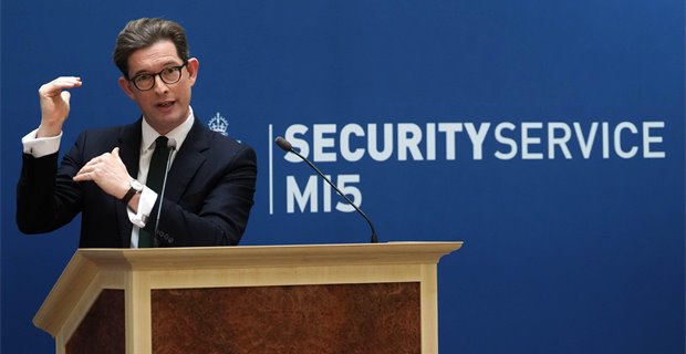 AI ‘supercharging’ cyber threats, MI5 chief warns