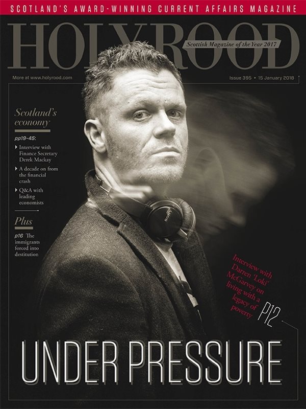 Holyrood Magazine issue 395 / 15 January 2018