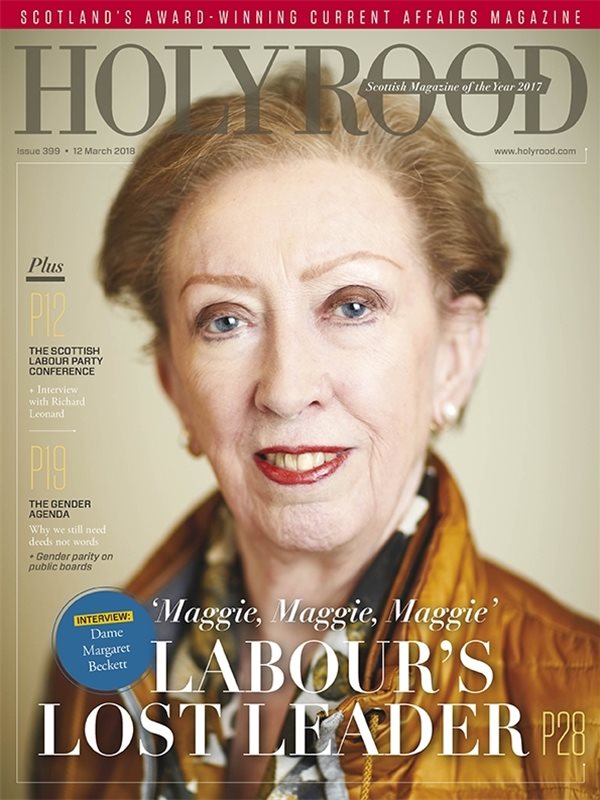 Holyrood Magazine issue 399 / 12 March 2018