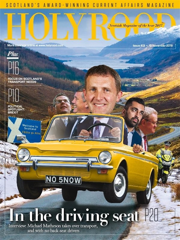 Holyrood Magazine issue 413 / 19 November 2018