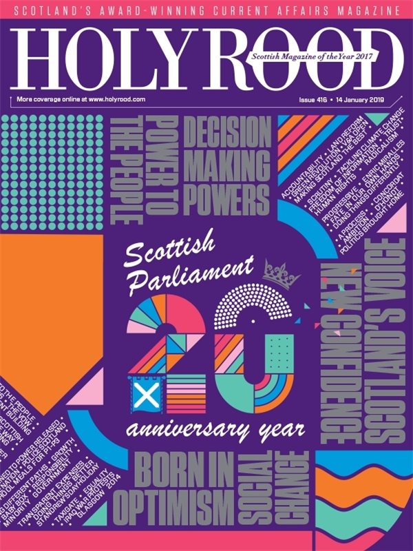 Holyrood Magazine issue 416 / 14 January 2019