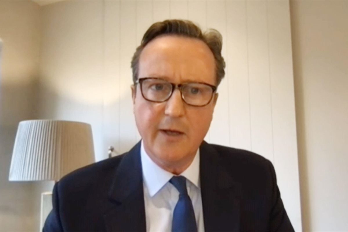 David Cameron Denies Greensill Lobbying Was Motivated By Financial Self 