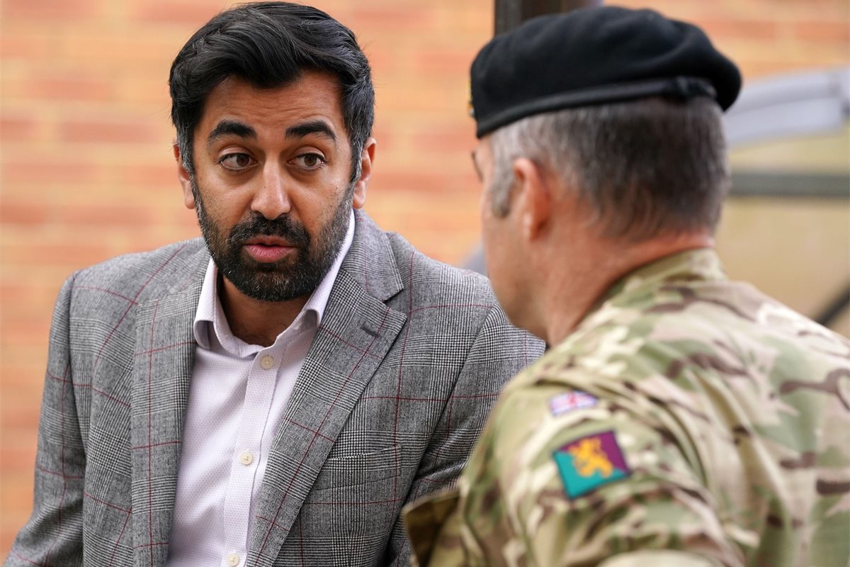 Humza Yousaf requests military assistance for NHS boards stretched by  pandemic