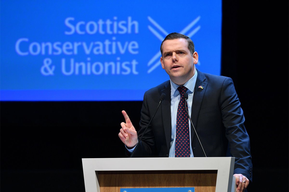 Scottish Tory leader Douglas Ross to attack the SNP's record in
