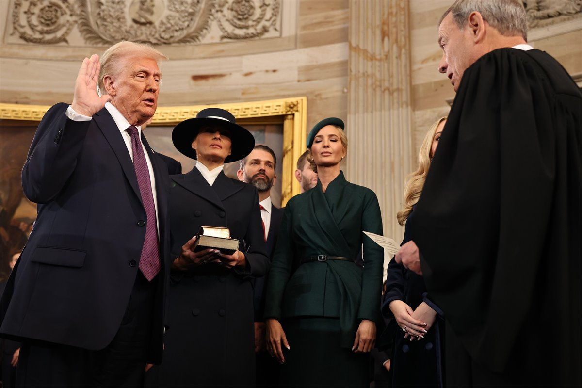 Holyrood | Donald Trump sworn in as 47th President of the United States ...