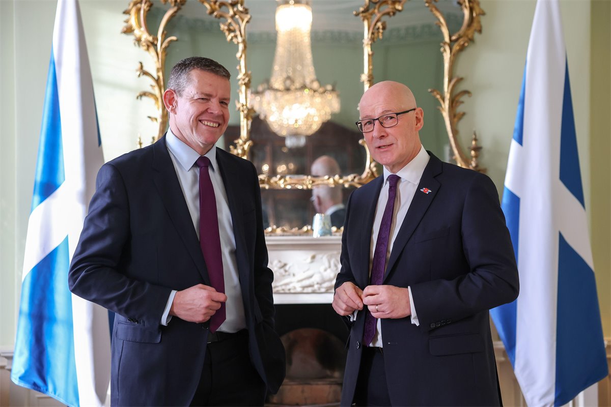 John Swinney meets nationalist leaders of Northern Ireland and Wales in Cardiff