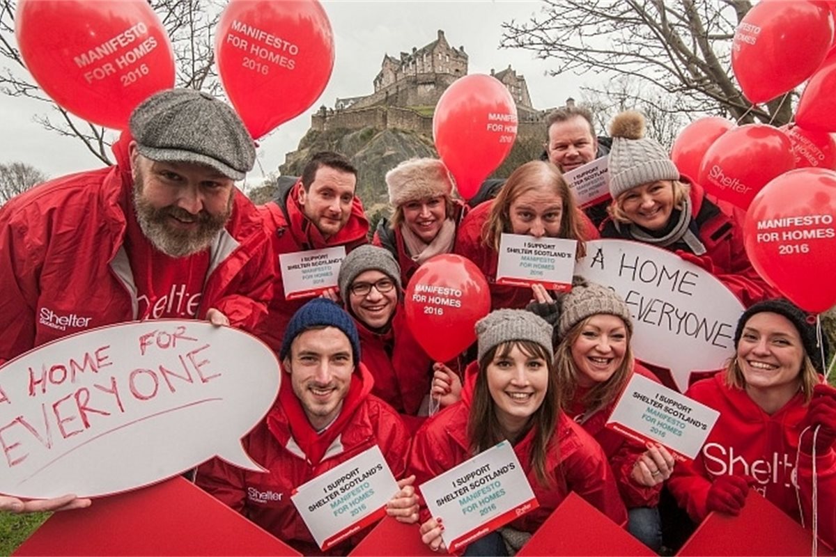 Shelter Scotland launches housing manifesto