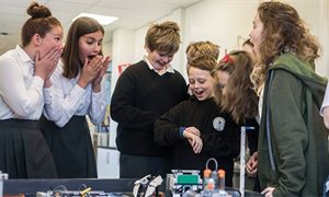 Inspiring young women to take up STEM in school essential to redressing gender imbalances in the tech industry, says charity