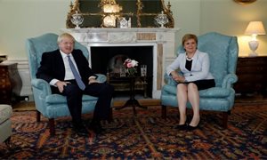 Boris Johnson pursuing 'dangerous' no-deal strategy, Nicola Sturgeon says after Bute House meeting