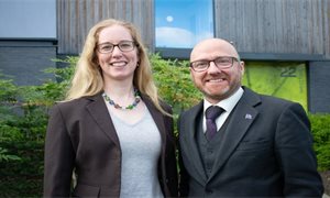 Patrick Harvie and Lorna Slater elected first Scottish Greens co-leaders