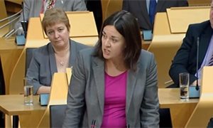 Scottish Labour has not put Holyrood at the centre, says Kezia Dugdale