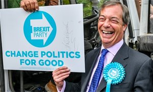 Brexit Party will not contest Tory-held seats at election, Nigel Farage announces