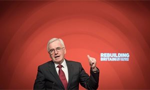 A Labour government would end austerity within its first 100 days, says John McDonnell