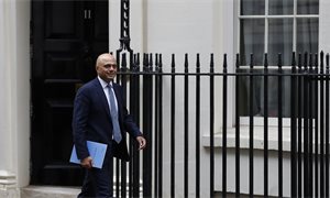 Sajid Javid vows to press on with tax on digital giants despite threats of US reprisal