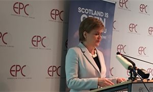 Nicola Sturgeon: wellbeing is as fundamental as GDP