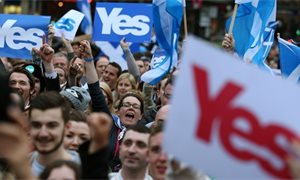 Eve of Brexit opinion poll finds majority of Scots in favour of independence
