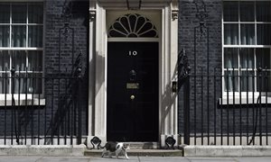 Journalists walk out of 10 Downing Street after Boris Johnson aide bans some publications from briefing